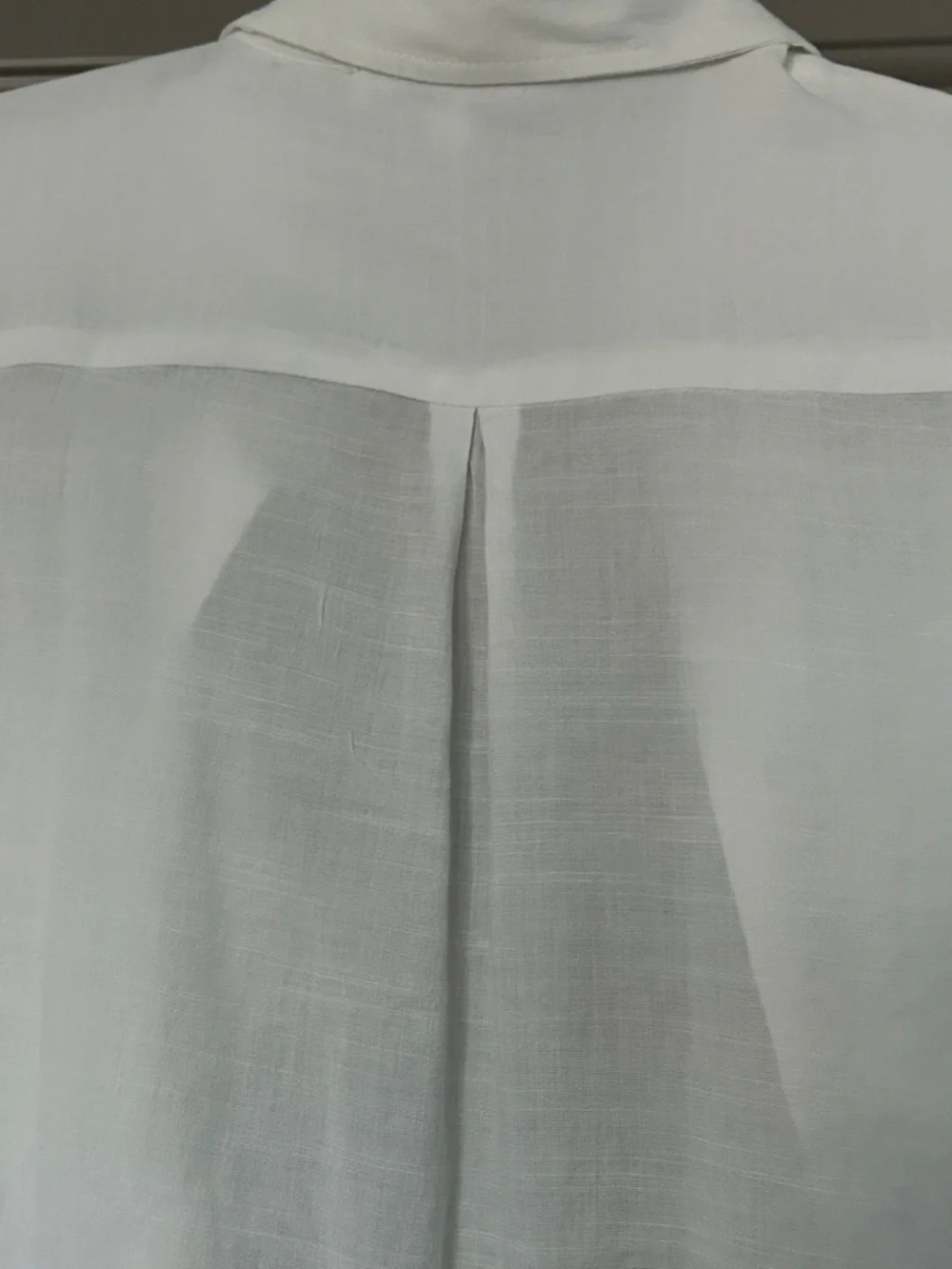 Love Tree White Lightweight Button-Up Shirt - Picture 8 of 11